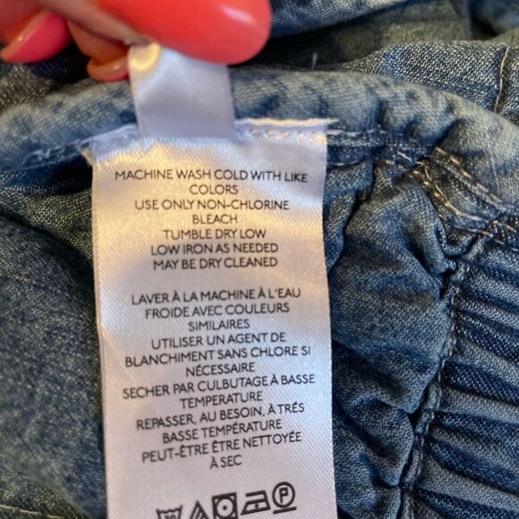 New Free People Dolman Quilted Denim Jacket size L
NWOT
Retail $198 - Picture 15 of 16